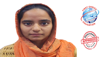 Congratulations to Miss.Ramandeep Kaur for Canadian student visa in 7 working days
